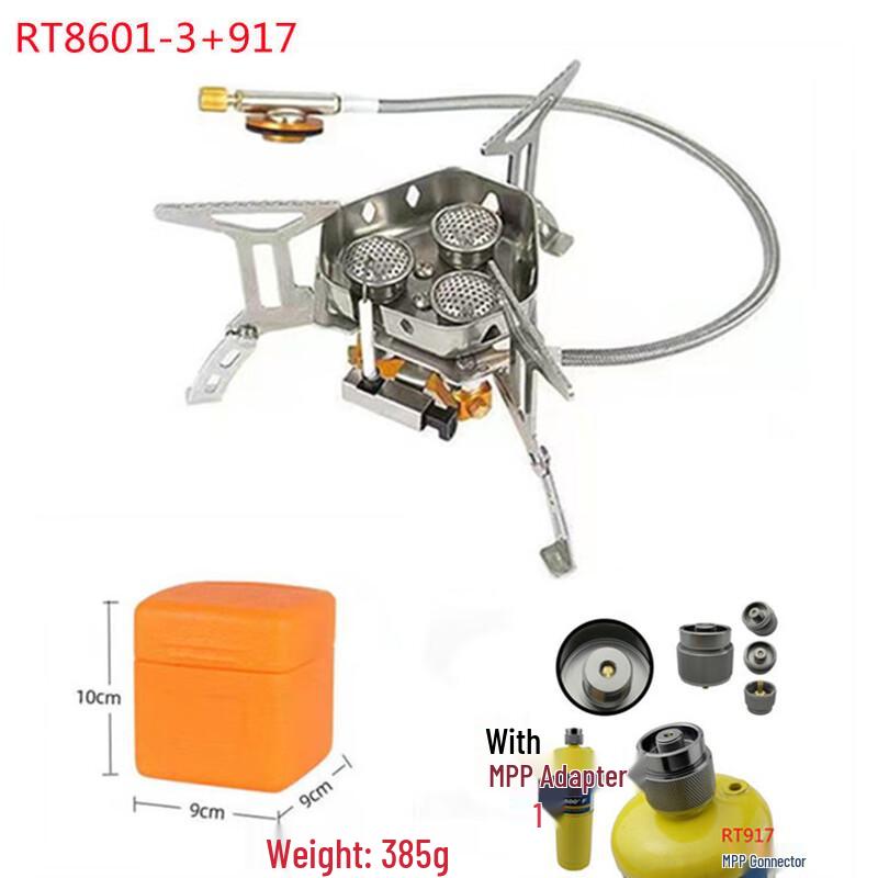 OEING Portable Folding Camping Gas Stove 160x87mm