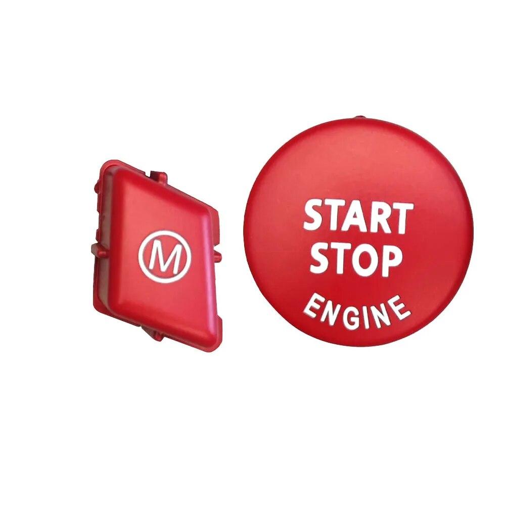 

Матовый цвет рулевого колеса M кнопка запуска двигателя для BMW 3 серии E90 E92 E93 M3/1 серии E81 E82 E87 E88/X1 E84 X1 E84 2008-2015