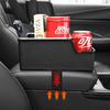 Car Storage Organizer Between Seats,Center Console Armrest Storage Box Back Seat Organizer with Small Compartment Car Interior Storage Box,Cup Holder