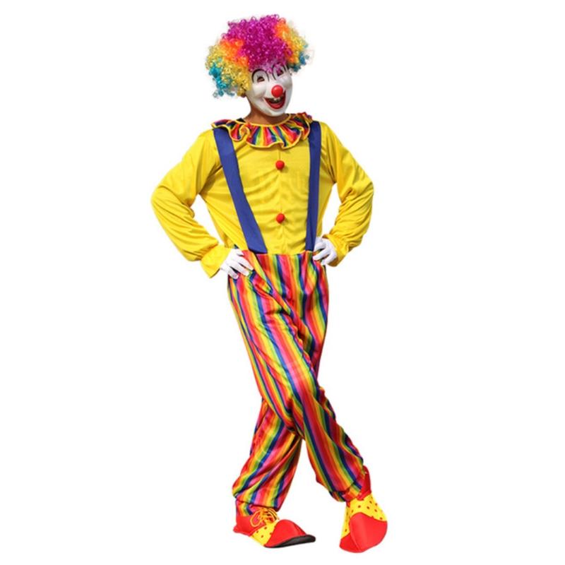 Halloween Kostümpartys Clownkostüme Rollenspiel und Karneval Cosplay Requisiten Bequeme Passform Kostümkleidung