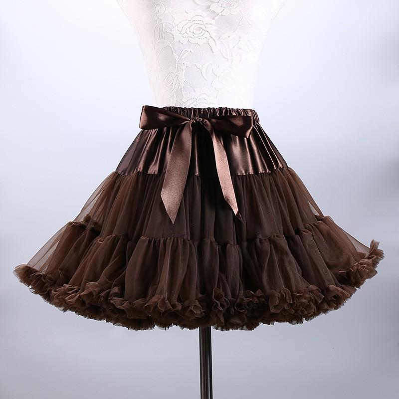 

Взрослая Супер Пышная Дышащая Тюлевая Юбка - Мягкая Юбка-Пачка Лолиты One Size