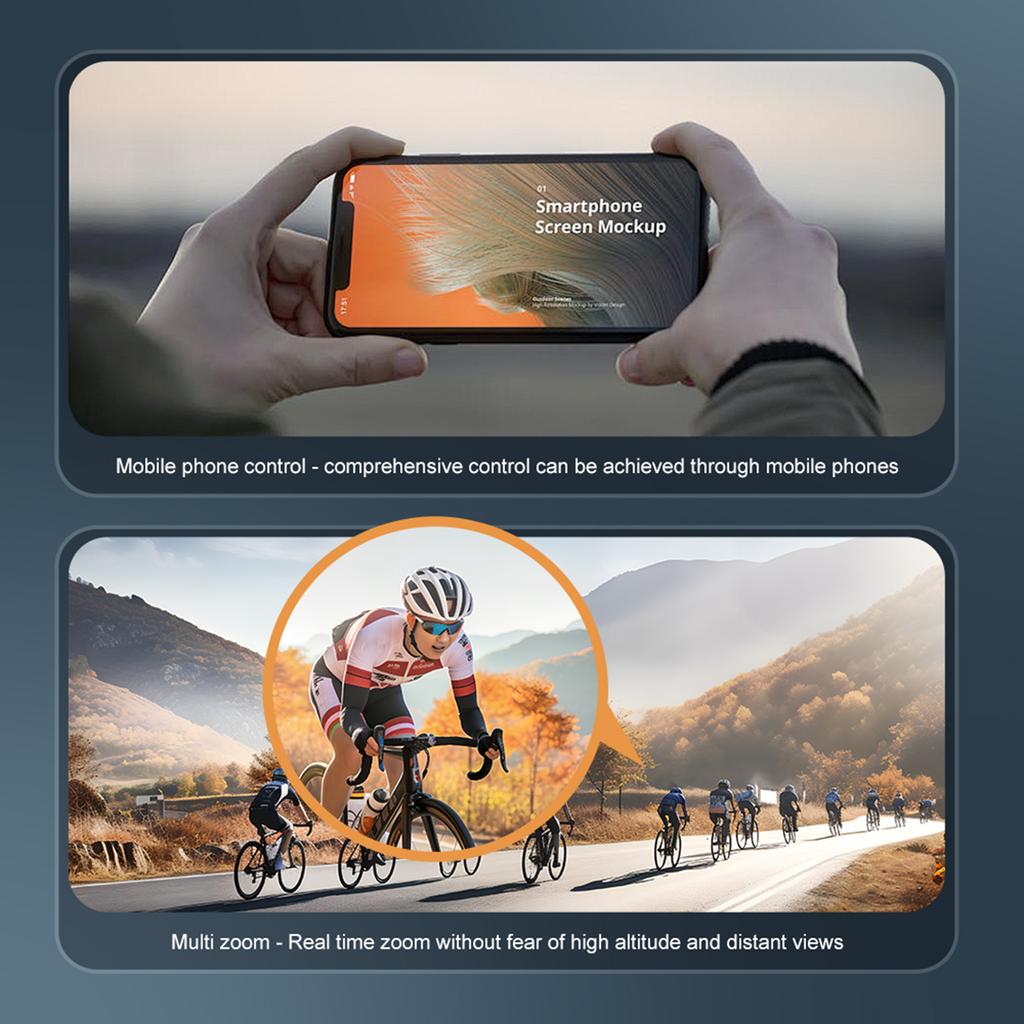 Remote Control Drone, 2.4G WIFI FPV Mini Drone with Dual Camera 6K Foldable Headless Quadcopter