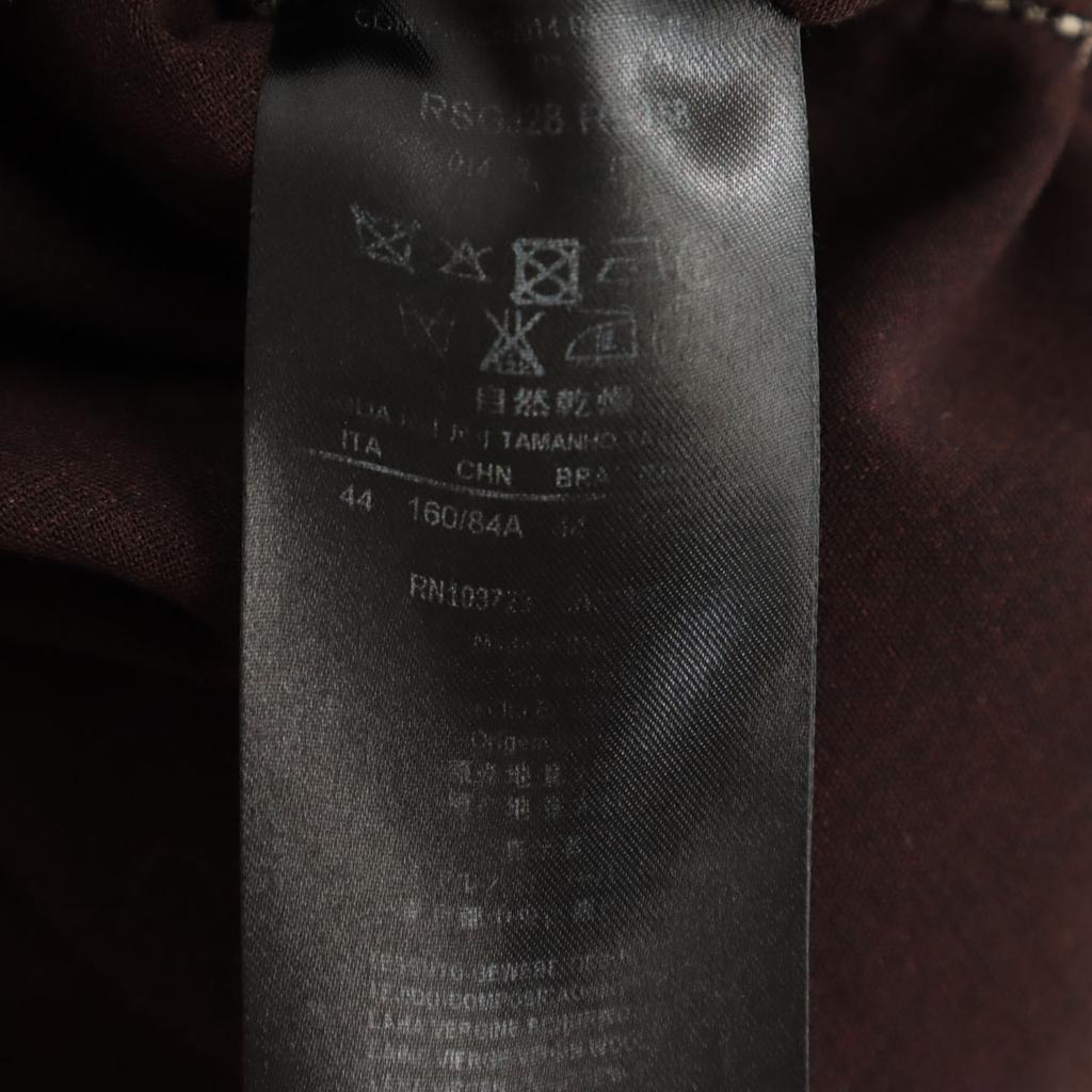 GIORGIO ARMANI Overall handle tailored jacket 44 Brown Ancon Men's Used