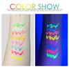 Mehrfarbiger Eyeliner Flüssig-Eyeliner Highlighter-Stift Farbe Schminke Gesichtsbemalung Farb-Totem-Stift Leuchtet im Dunkeln Wasserdicht, Schweißresistent, Langlebig,