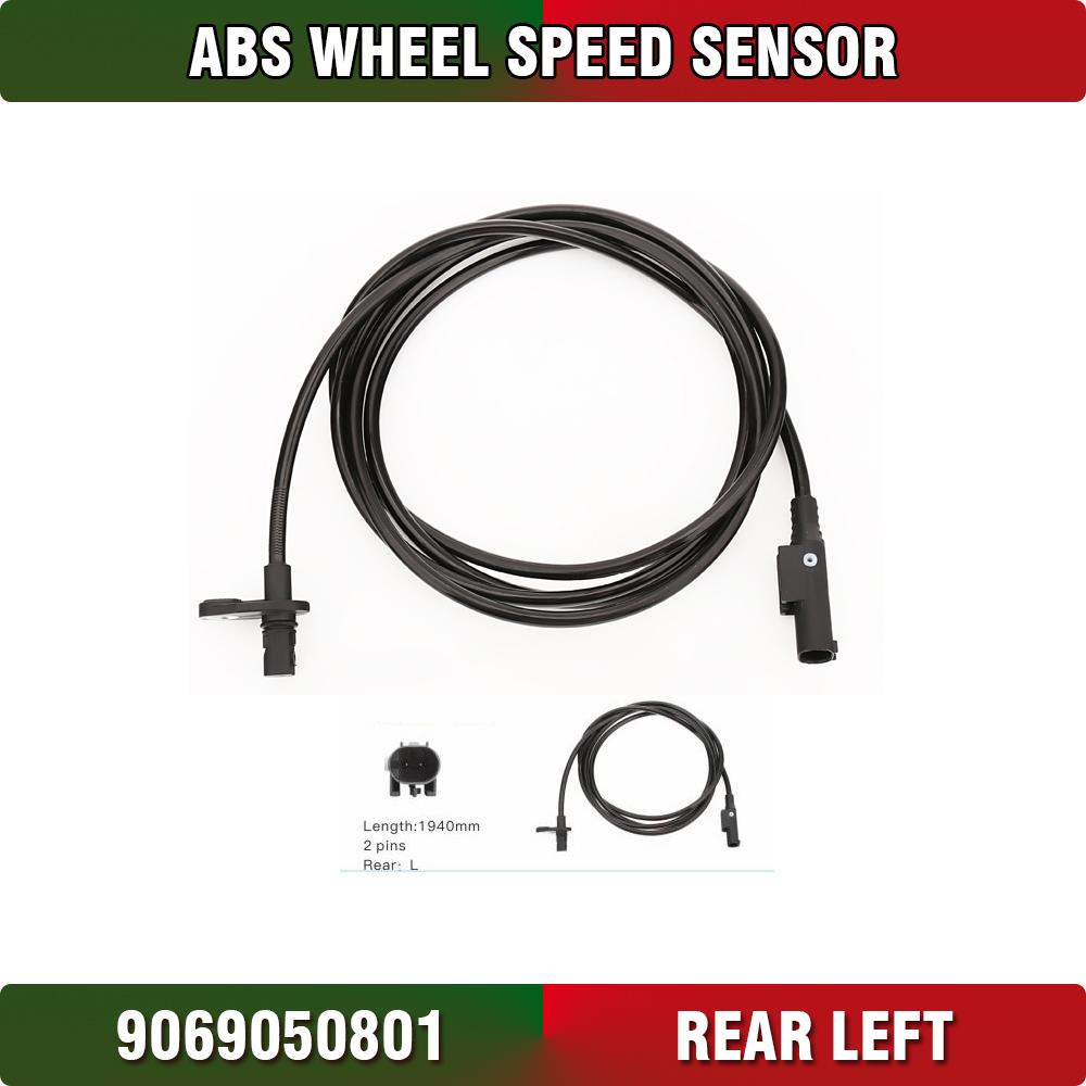 

Car Accessories REAR ABS Wheel Speed Sensor For MERCEDES BENZ Sprinter 906 Sprinter324 Sprinter524 9069050901 REAR LEFT 1 PIECE