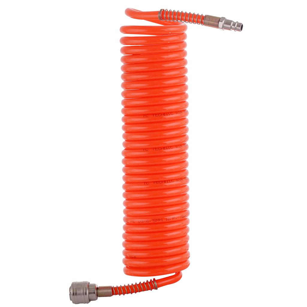 Spiral Hose 15M Pneumatic Hose 6.5X10Mm For Compressor 10Bar