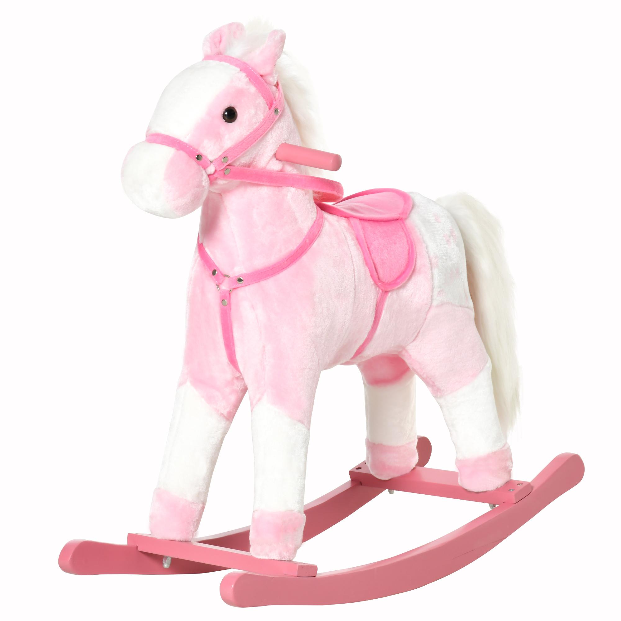 Soft Plush Rocking Horse for Children