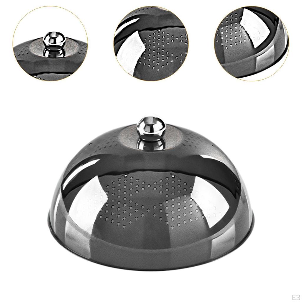 Butter Dessert Cover Food Lid Top Handle Reusable Cake Dome Plate for Outdoor Plates