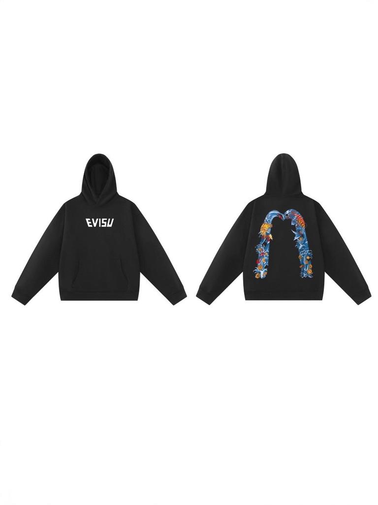 Fukujin 2025 Unisex Classic Hoodie: Autumn/Winter High-Quality Streetwear Fashion (Size: Small To Medium).