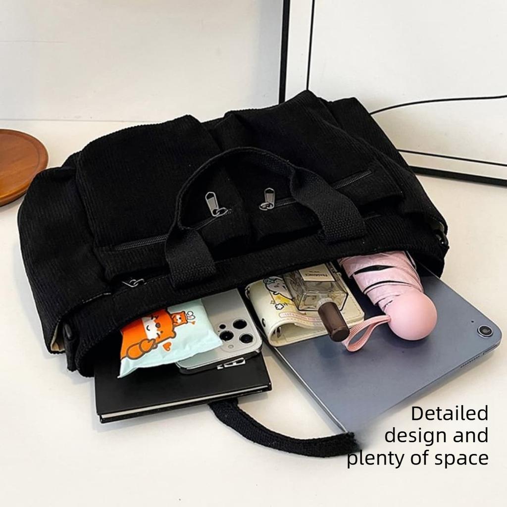 Women's Velvet Large Capacity Shoulder Messenger Bag