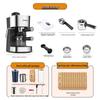 Petrus PE3180 Italian Semi-Automatic Espresso Machine - Compact, Steam-Enabled for Home and Small Commercial Use