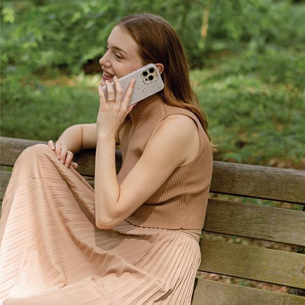 Custodia per iPhone 14 Pro UNIQ Coehl Terrazzo Rosa