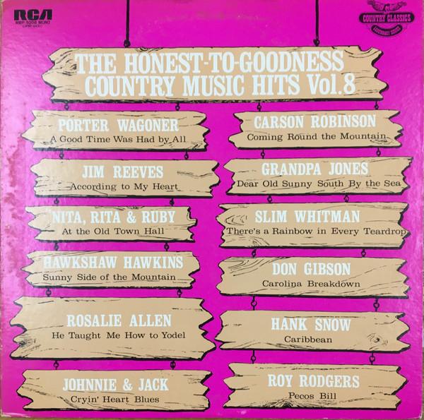 LP Record VARIOUS - Honest-to-goodness Country Music Hi RMP5008 RCA 1977 Japan Country/Folk Used