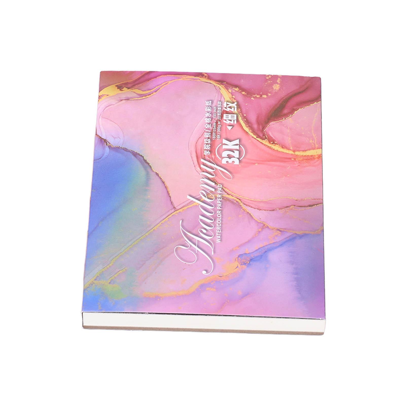 

Акварельная бумага Тонкая работа Текстура Обложка Маленький объем Материал целлюлозы Акварельная книга