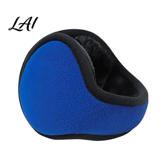 Breathable Thermal Ear Gear Foldable Winter Muffs for Men Women Fleece Warm Warmers Adjustable Windproof Covers Portable Outdoor Cold Weather