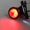 Universal Motorcycles Plating Retro Taillights Tail Brake light Lamp Black SLJ W042B