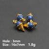 13pcs/Lot Mix Dessert Cake Ice Cream 3D Gold Color Enamel Charms For Jewelry Making Supplies Candy DIY Cute Pendant Accessories