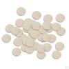 50 Pieces Blank Round Wooden Pieces, DIY Crafts, Scrapbooking, Wedding Party