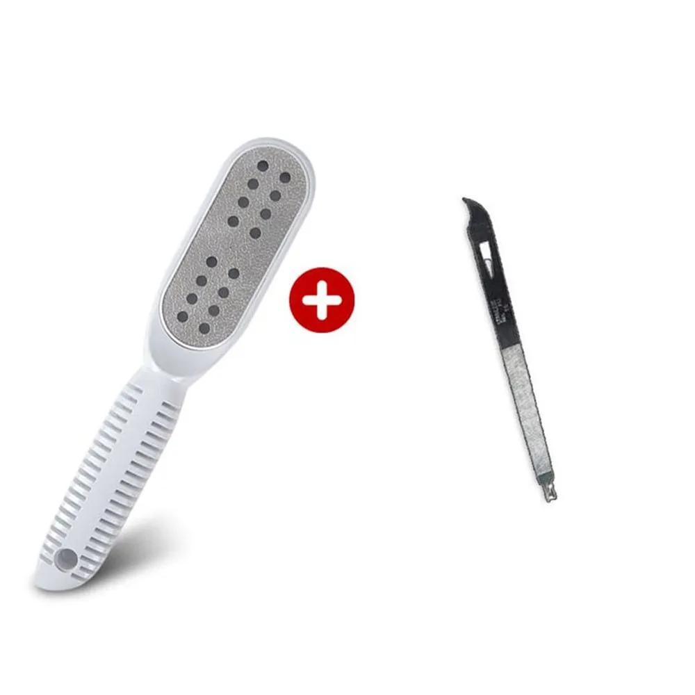 Exfoliator, foot care, foot calluses, heel calluses, Micro Magic Foot + nail trimmer