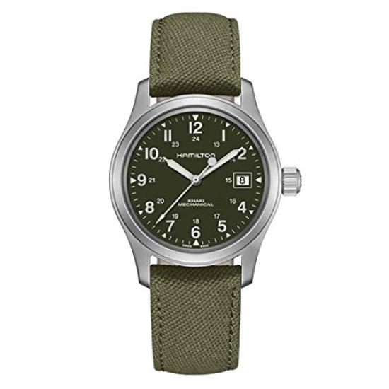 

Hamilton HAMILTON Khaki Field Officer Mechanical H69439363 [H-50] [Item]