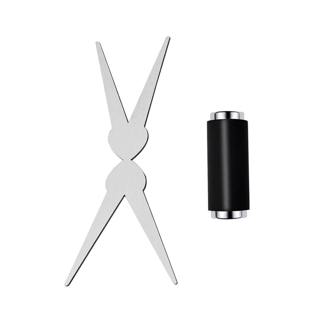 Double-head French Nail Art Magnet Set 3D Strong Cat Eye Magnet Nail Art Gel Polish DIY V-Shaped Effect Manicure Magnetic Tool