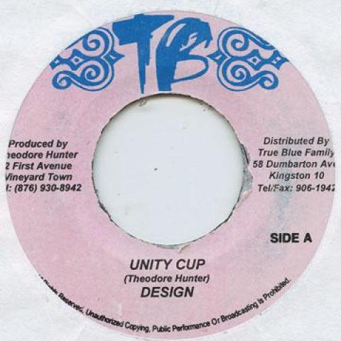 

7-дюймовая пластинка ДИЗАЙН - Unity Cup / Confession TB 2004 Ямайский регги, ска и даб