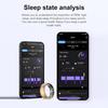 Smart Ring Health Tracker Blood Oxygen Heart Rate Monitor Bluetooth-Compatible5.0 Fitness Tracker Waterproof for Android IOS