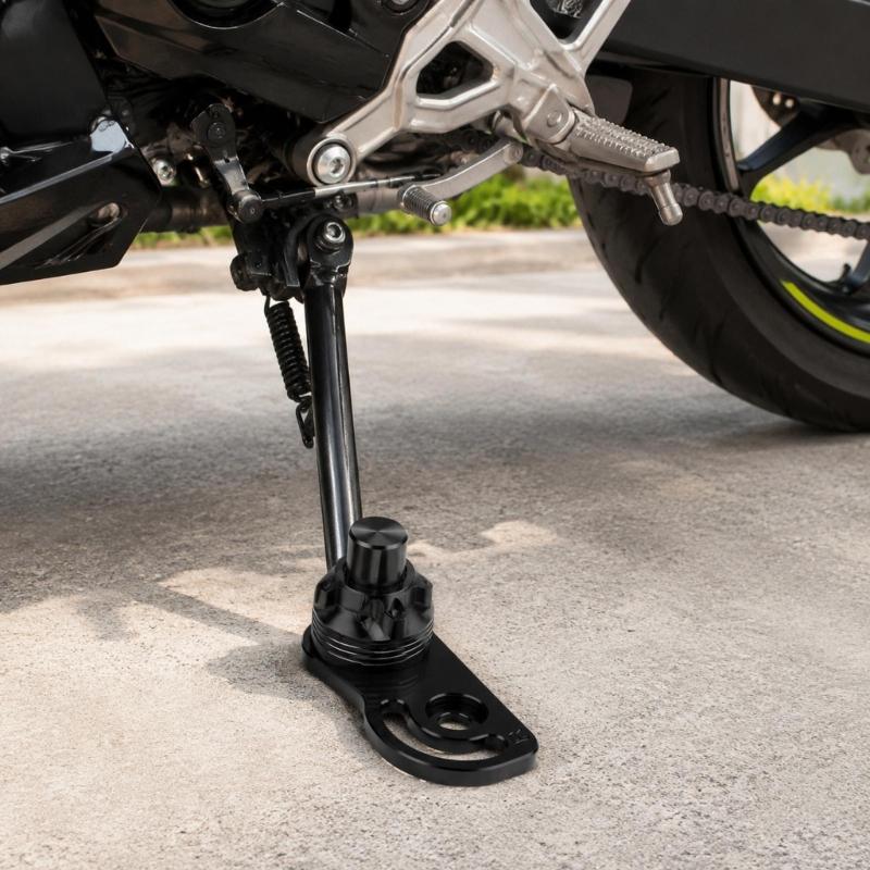 Motorcycle Brake Lever Parking Assist for 125 155 Use, Brake Support Kit with Aluminum Body for Slope Stops Daily Use