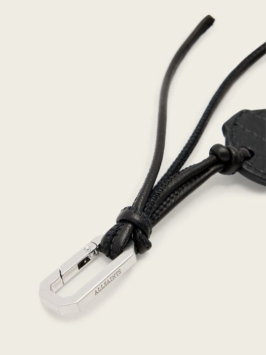 ALLSAINTS Heart Banner Keyring W658XD-5 BLACK_ONE