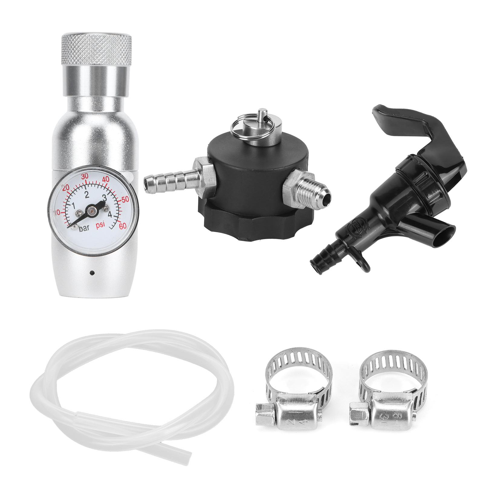 

Stainless Steel Beer Dispenser Tap Kit Portable Homebrew Beer Kegging Equipment Accessories