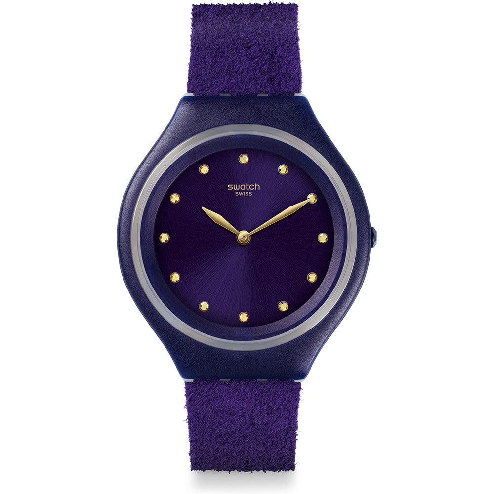 Swatch Skin Big SKINVIOLET Watch (SVUV102) - Officially Imported