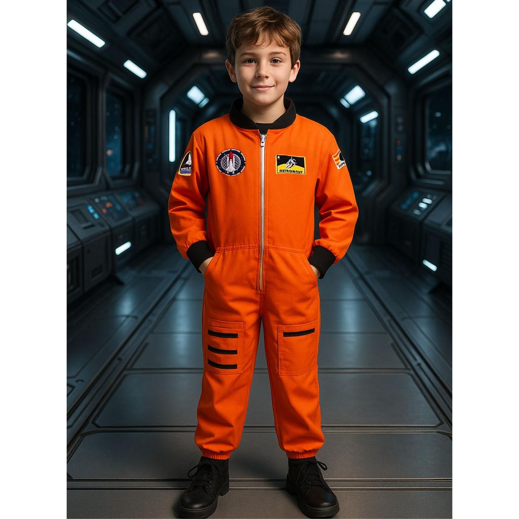 Astronaut kosmonaut kostuum nasa ruimtepak piloot 122 128 (Van de M-tag) J II 14 b