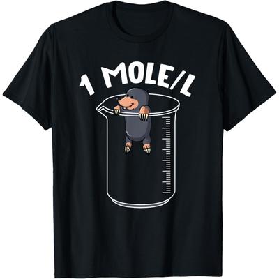 1 mol na litr Roztomilý outfit na Den krtků 23. října Milovník krtků Tričko