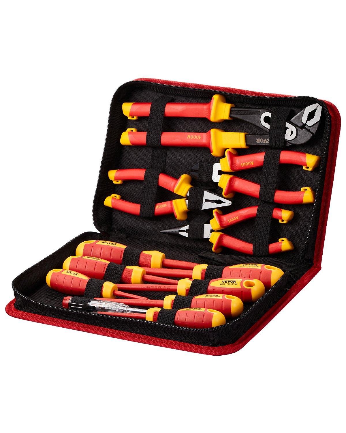 VEVOR Insulated Screwdriver Set, 12-Piece Professional