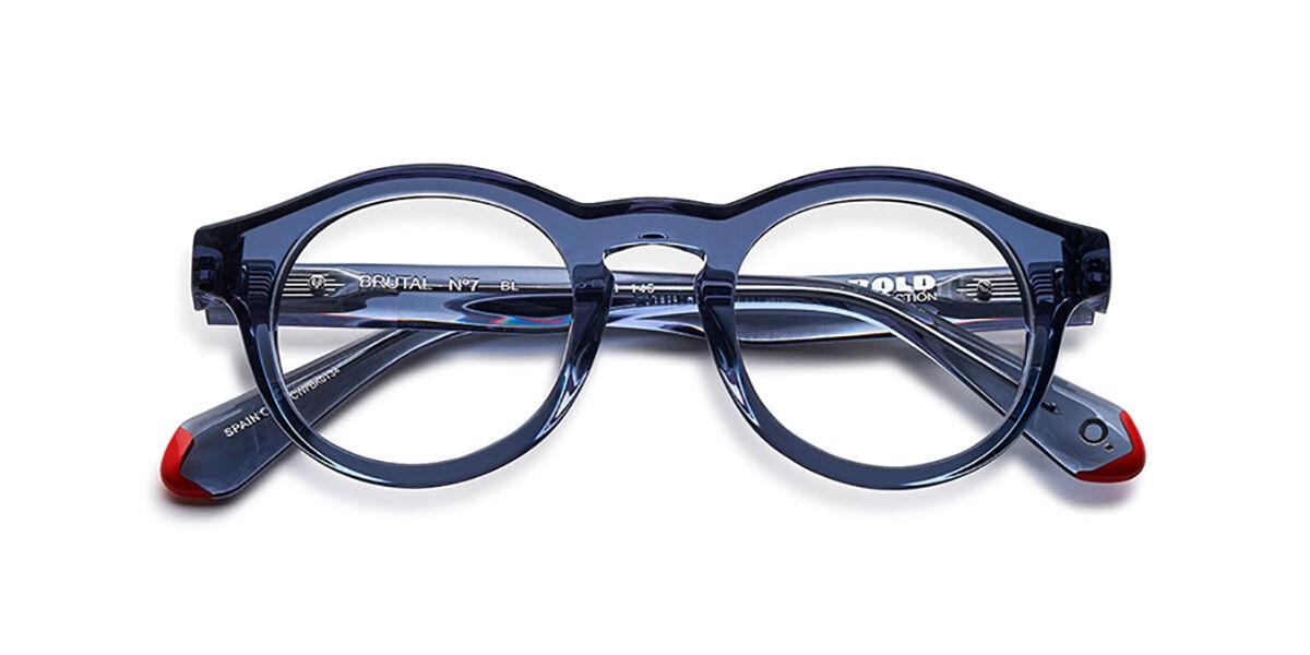 

Etnia Barcelona Brutal No.07 Bl Unisex Eyeglasses Transparent Blue/45