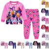 Two Piece Sets For Kid Casual Loose Long Sleeve Shirts And Pant Tracksuit Fall Outfits