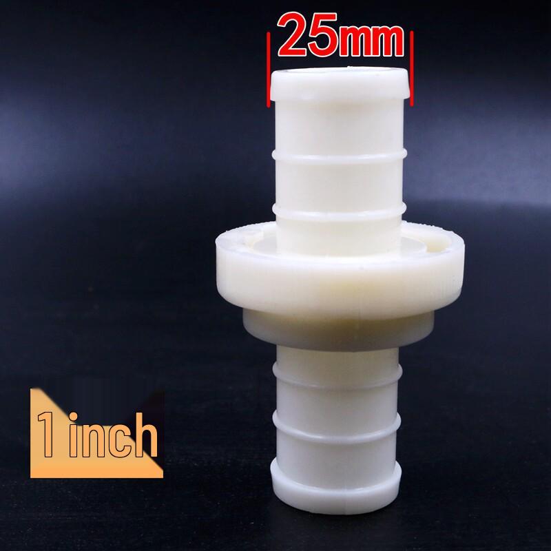 Thickened ABS Plastic Canvas Water Hose Connector (1-4 Inch)