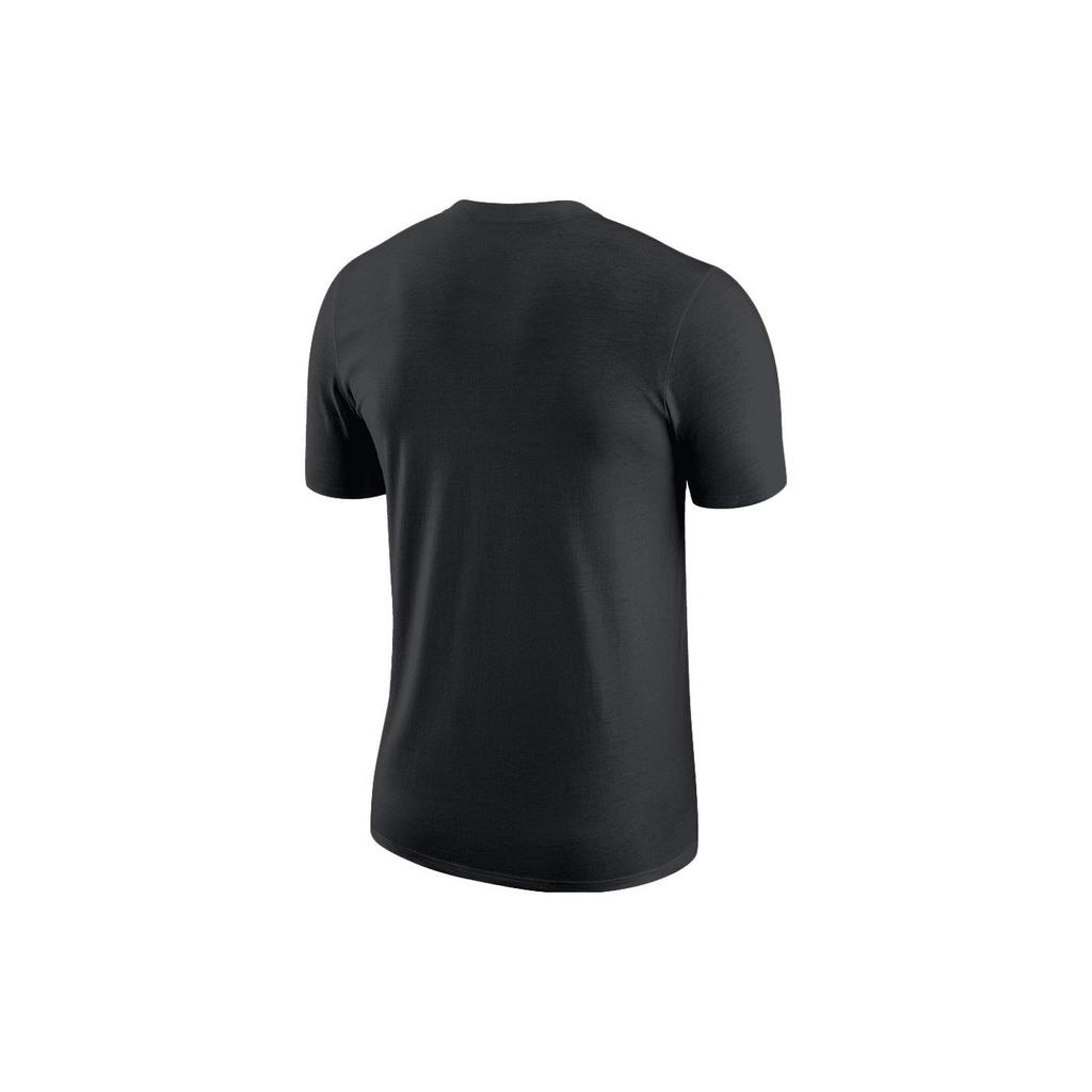 Nike T Shirts Men's Black Crew Neck Moderate Straight Fit DR6472-010