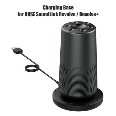 ABS-Tischladestation mit Ladeschale für Bose Soundlink Revolve/Revolve+ II Lautsprecher, USB-Ladebasis, DC 5 V, 1,5 A