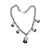Resin Pumpkin Ghost Necklace Skeleton Cartoon Halloween Decorative Necklace Adjustable Ghost Pendant Chain Cosplay Party