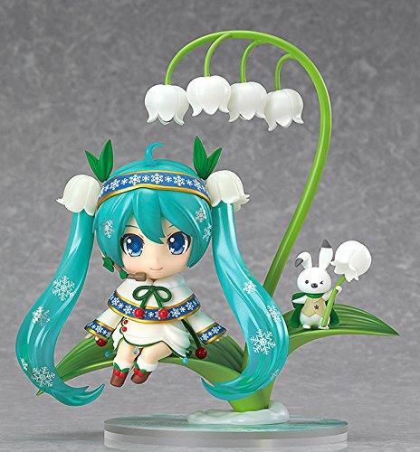 Nendoroid Character Vocal Series 01 Hatsune Miku Snow Miku Snow Bell Painted Movable Figure Ver. Non-scale ABS&PVC