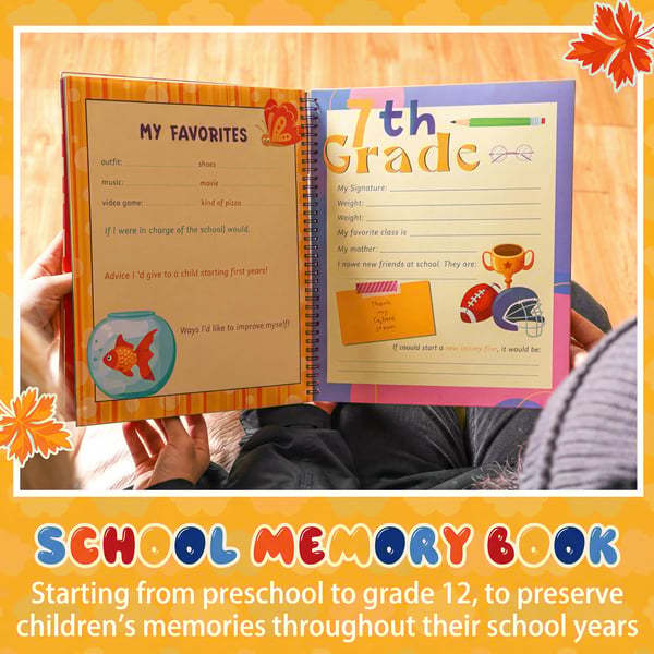 School Memory Book, graduation gift, Campus commemorative booklet, student gifts, student supplies, stationery, Stationery, student graduation gifts