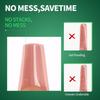 French Manicure Extension Mold Frosted Inner Layer/glossy Outer Layer Paint-free Snap-on Design Built-in C-shaped Curve Professional Nail Shaping Tool