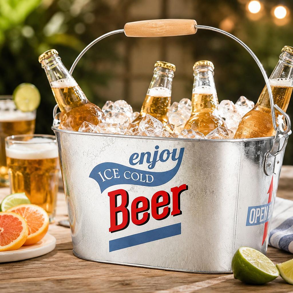 Bar Ice for - Home and Outdoor Party Cooler for Cans and Bottles