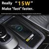 The Latest For Nissan MAXIMA 2015-2023 Car center console phone charger fast wireless charger charging plate charging holder