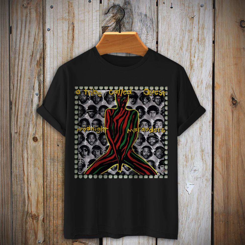

Midnight Marauders by A Tribe Called Quest Q-Tip Phife Dawg Jarobi T-Shirt Unisex T-Shirt XXXXL