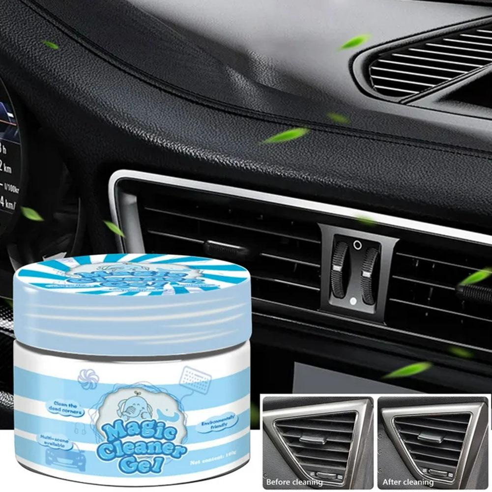 Car Cleaning Gel Universal Detailing Kit Automotive Interior Dirty Car Vent Cleaner Auto Air Dust Slime Detail Removal Crev U7K5