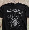 Cocteau Twins T-Shirt, Spider Graphic Dream Pop Band Tee, Ethereal Wave 80s Post-Punk Shirt, Gothic Rock Minimalist Top, S To 5XL