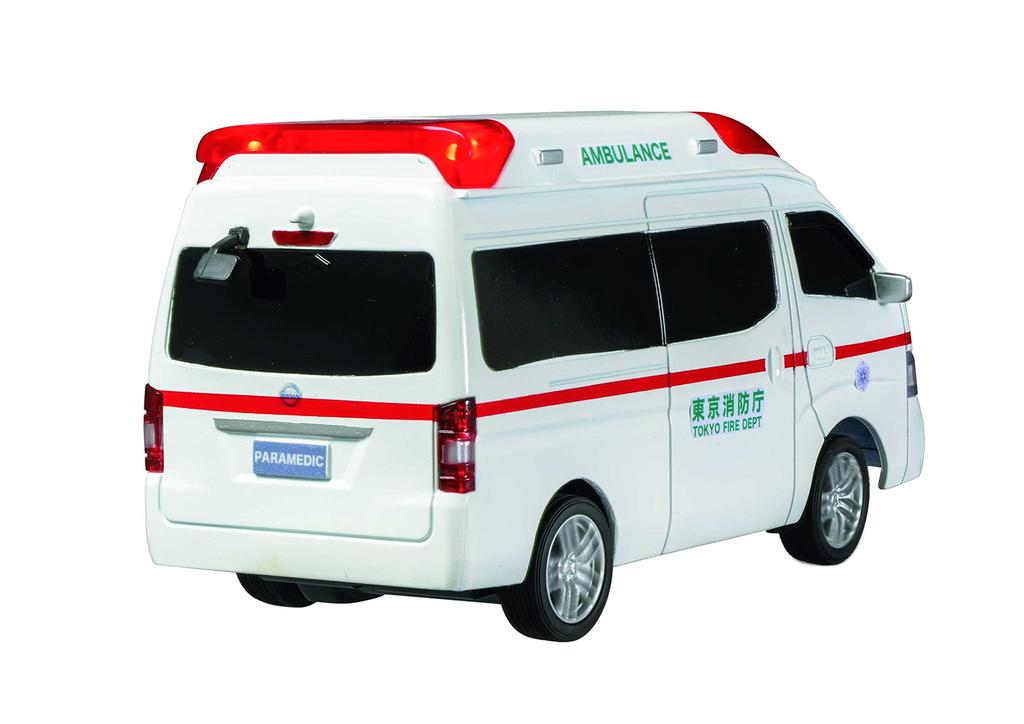 Jozen Dirt Max Scale rádiem řízená sanitka Nissan Paramedic Ambulance 1/32 JRVC102-WH