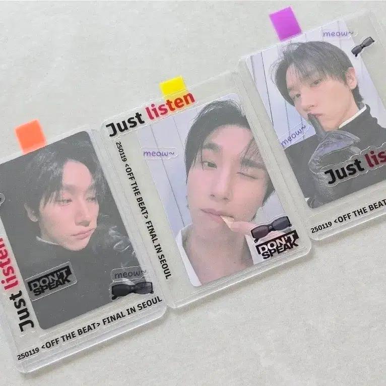 Changkyun World Tour Final in Seoul on the 3rd photocard
